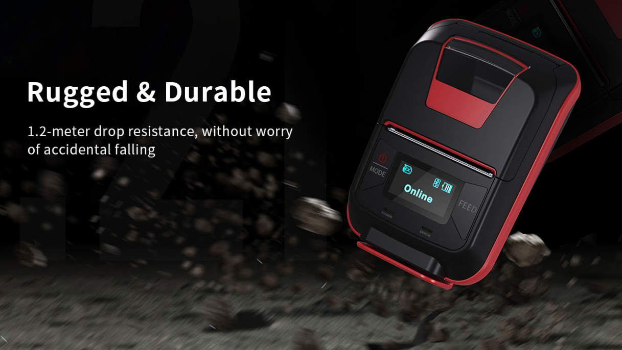 Portable Shipping Label Printers Features